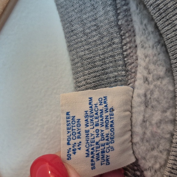 Disney Gray Mickey Mouse Sweatshirt - Picture 4 of 5